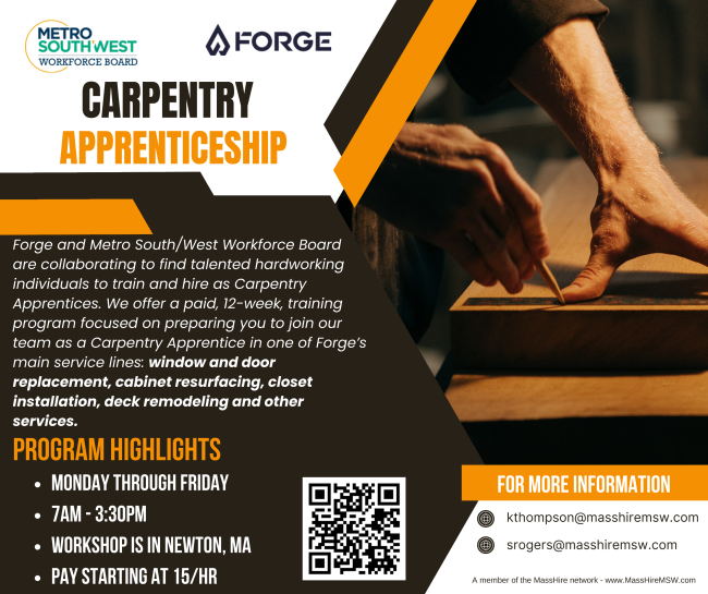 Forge flyer